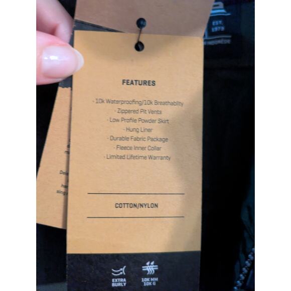 Dakine A-1 Snowboard Shell Jacket Deep Grounds Green XL Men's - Picture 7 of 8